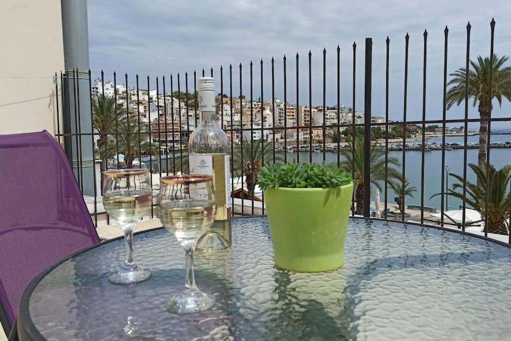 Seashell Apartment Sea View, Castle View 200Metres From The Beach Sitia  Bagian luar foto
